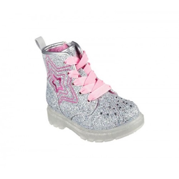 Sketchers Twinkle Toes Light Up Boots - Picture 4 of 6